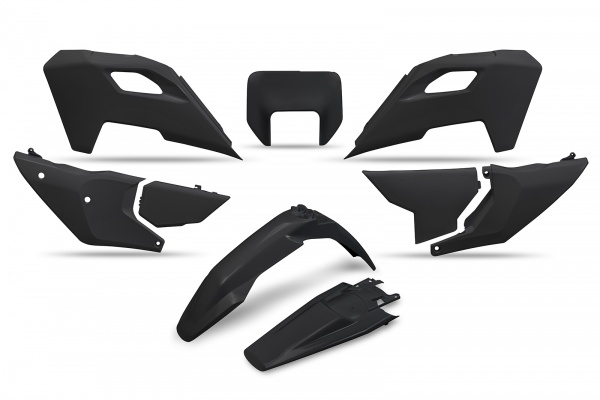 Plastic Kit black for Husqvarna TE 250 - TE 125 - FE 250 - TE 300 - FE 350 - FE 450 - FE 501 - TE 150 Plastic Kit black for Husqvarna TE 250 - TE 125 - FE 250 - TE 300 - FE 350 - FE 450 - FE 501 - TE 150